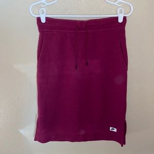 Nike long cotton tennis skirt